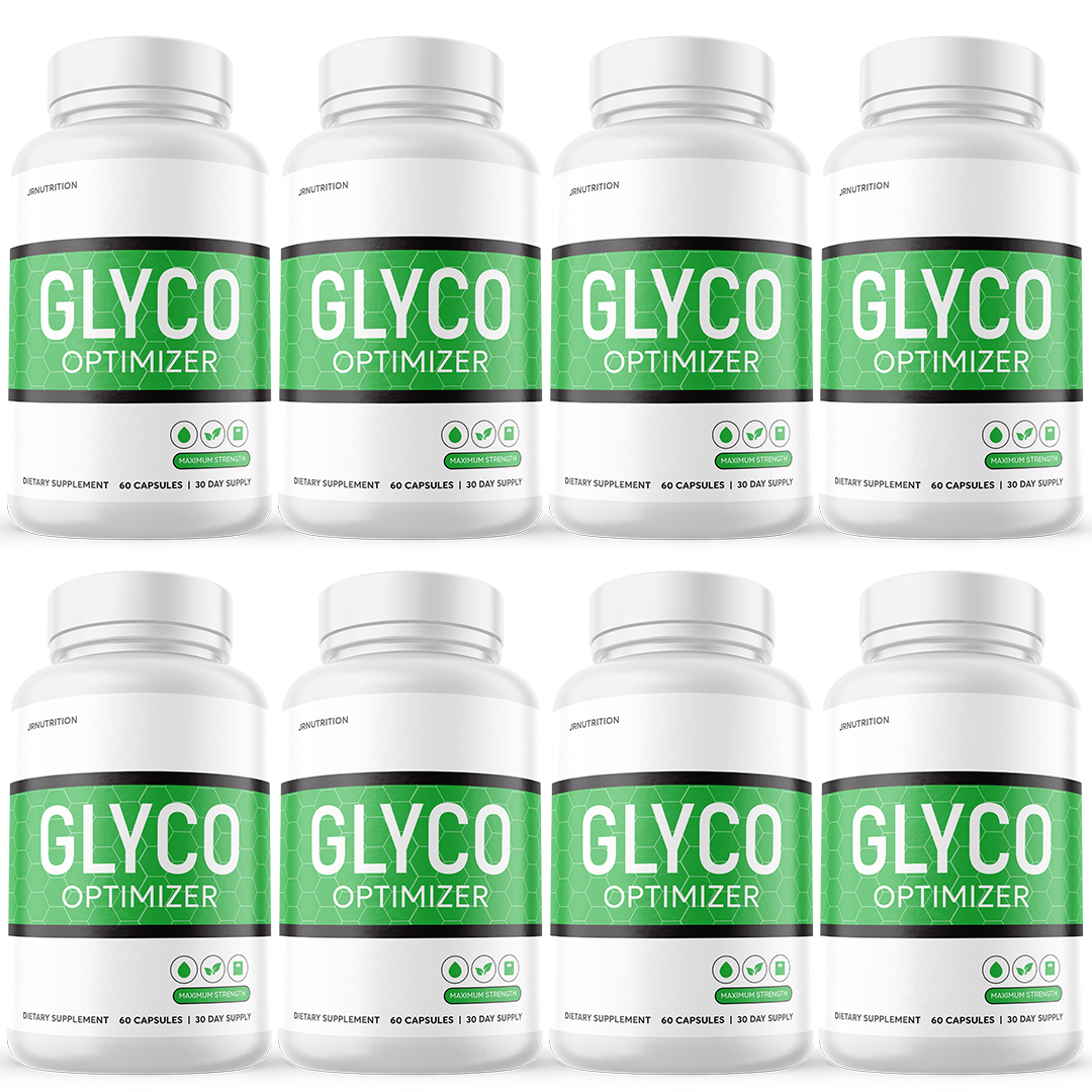 Glyco Optimizer - Blood Sugar Dietary Supplement 60 Capsules (8 Pack)